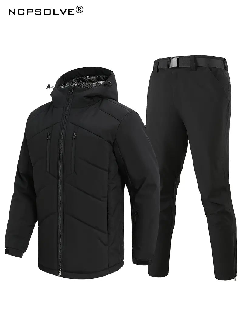 Classic Men's Athletic Padded 2Pcs Tracksuit