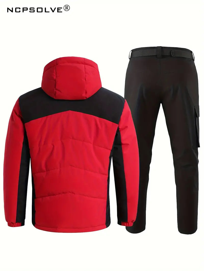 Classic Men's Athletic Padded 2Pcs Tracksuit