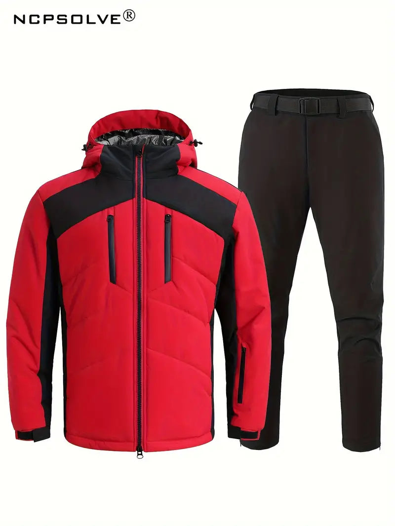 Classic Men's Athletic Padded 2Pcs Tracksuit