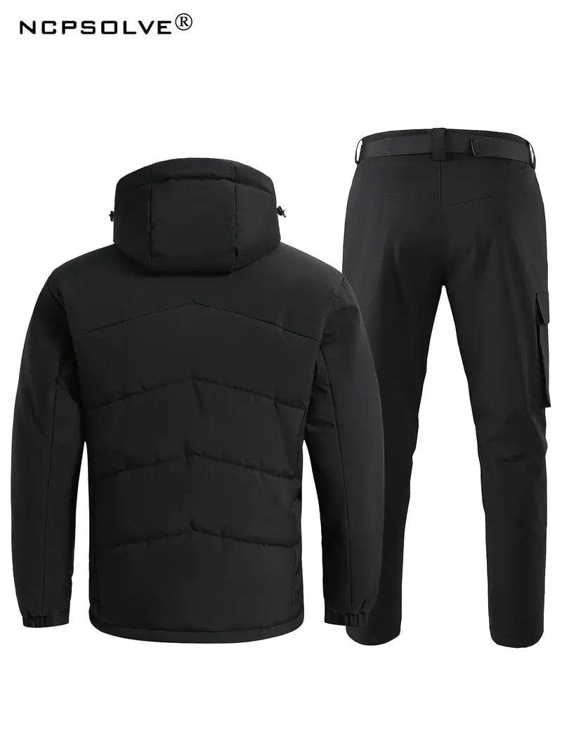 Classic Men's Athletic Padded 2Pcs Tracksuit